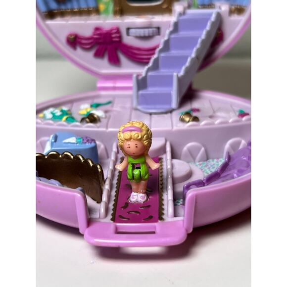 Vintage Polly Pocket Grand Ballet Ballerina Compact 1993 W/ 1 doll - Picture 2 of 6